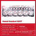 Head Gasket Kit for MITSUBISHI 6D17 ME071955 Cylinder Head Gasket Set for MITSUBISHI 6D17 Supplier